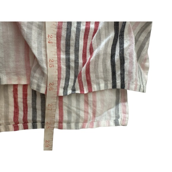 J.Jill Love‎ Linen 100% Linen Shirt Women Large Essential Button Up Summer Beach - Picture 7 of 9